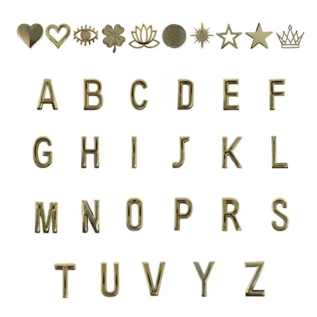 GLAM. Personalized Leather iPhone Case - Gold/Gold - Image 7