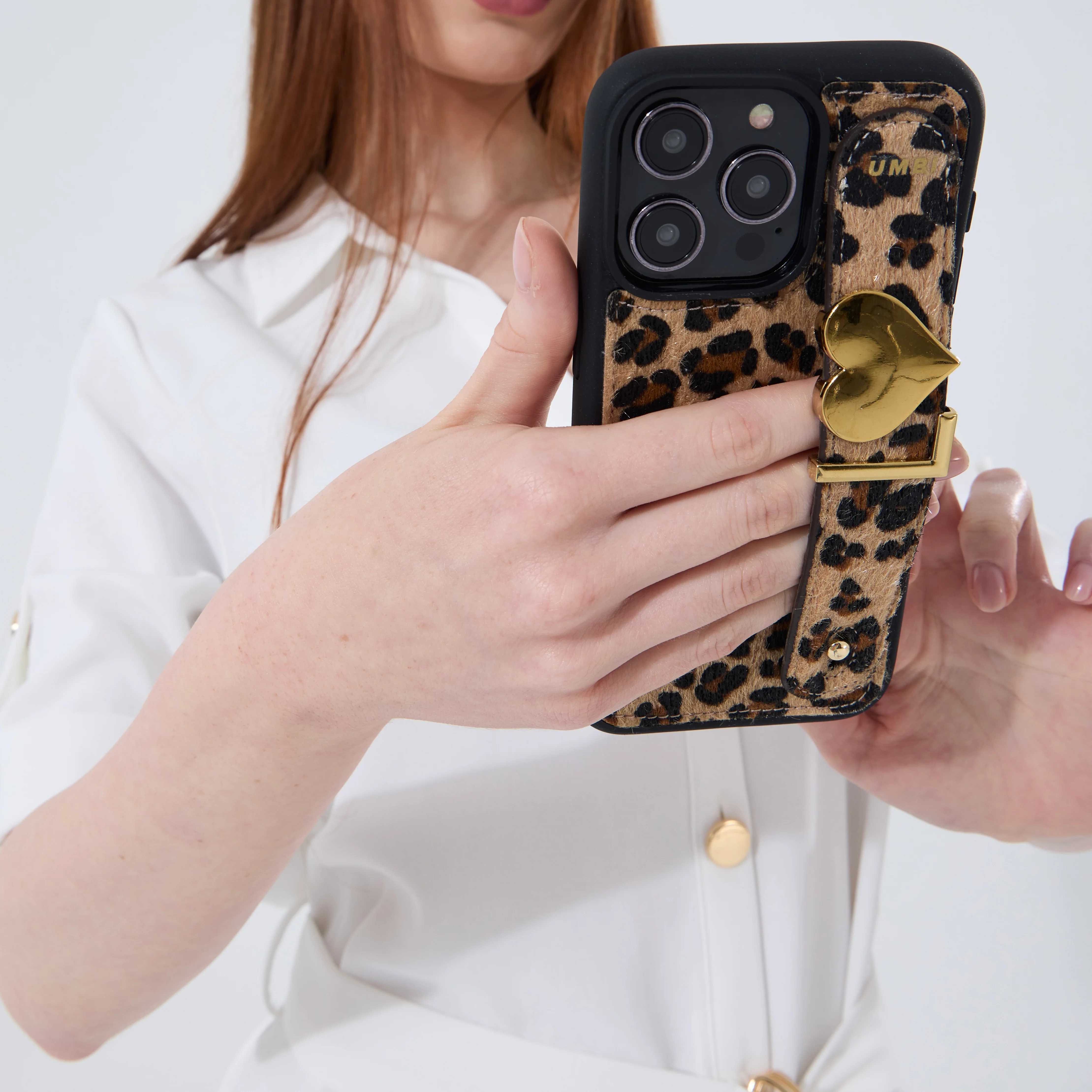 GLAM. Personalized iPhone Case - Cheetah / Gold - Image 6