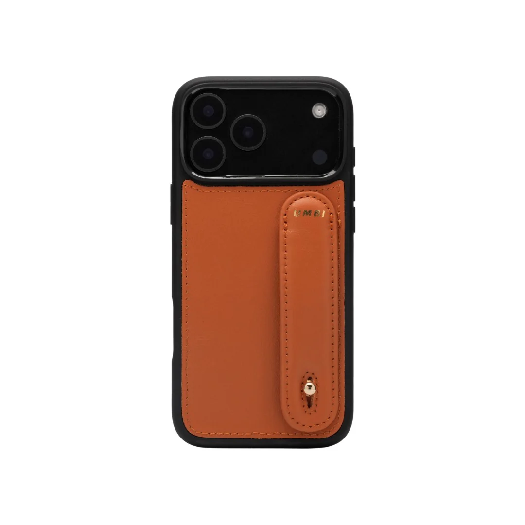 GLAM. Personalized Leather iPhone Case - Sunset/Gold - Image 4