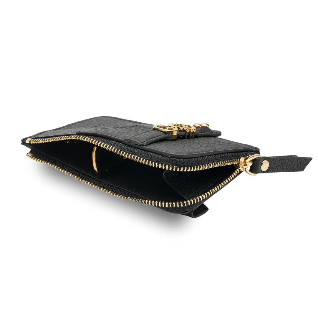 UMBI YOUZ Personalized Leather Wallet - BLACK - Image 4